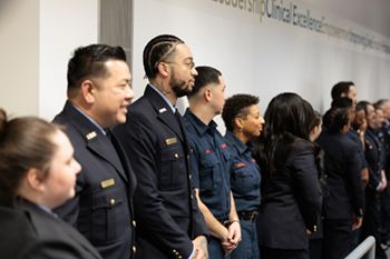 Graduates at the Paramedic Program