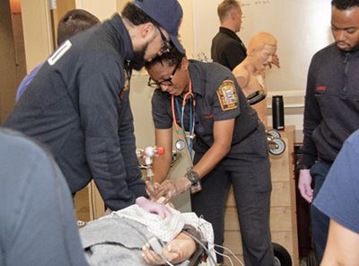 Paramedic Student Training